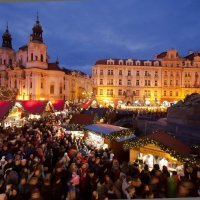 Vánoční výzdoba: Trhy Staroměstské náměstí
